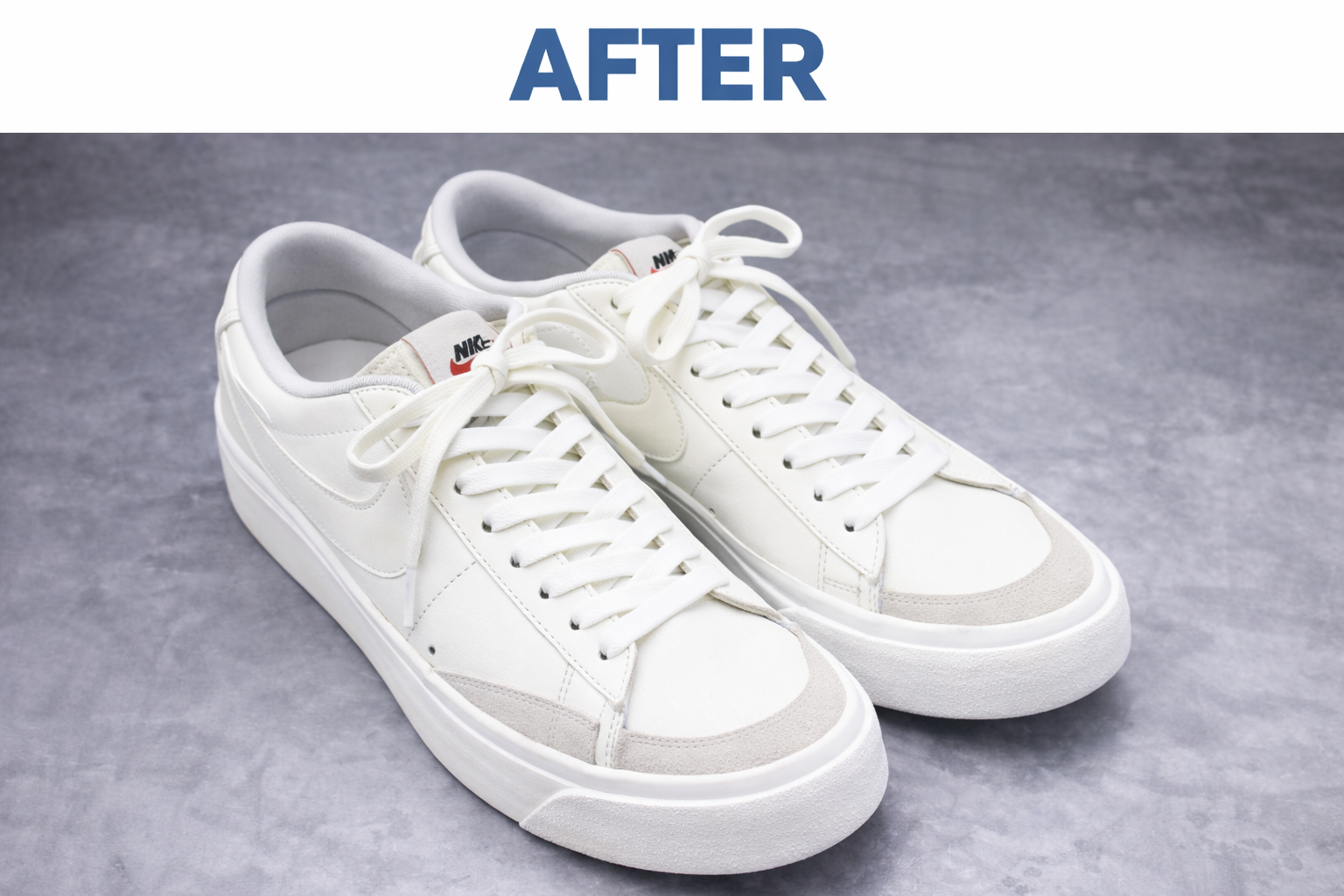 Nike Shoe After Shoe Cleaning